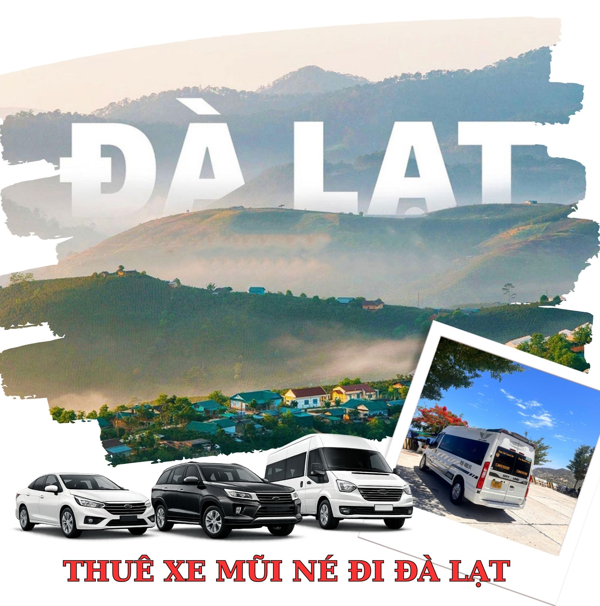 Dịch vụ thuê xe Mũi Né đi Đà Lạt - Thành Linh Travel