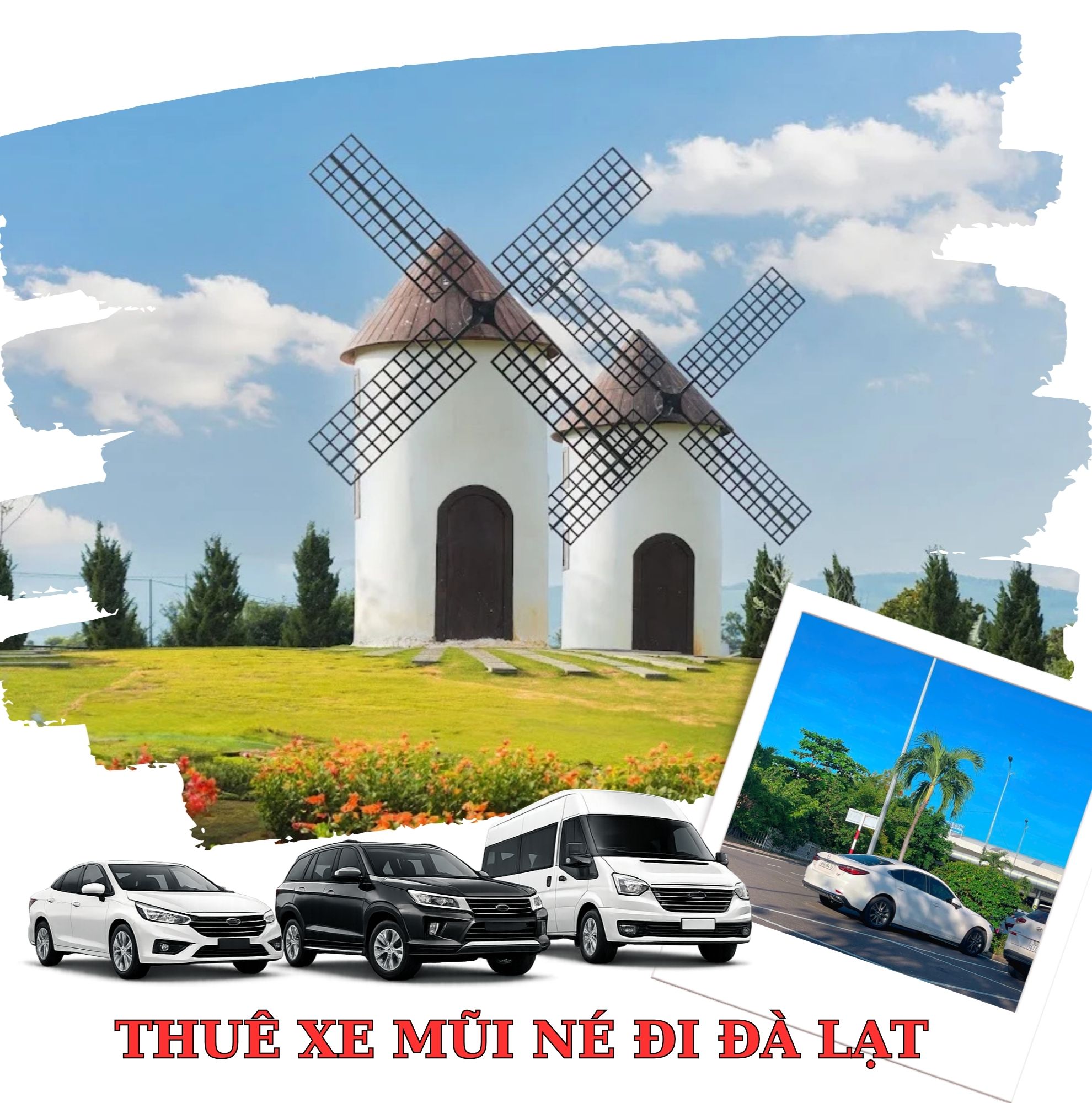 Thuê xe 4 chỗ Mũi Né đi Đà Lạt giá rẻ Thuê xe 4 chỗ Mũi Né đi Đà Lạt giá rẻ