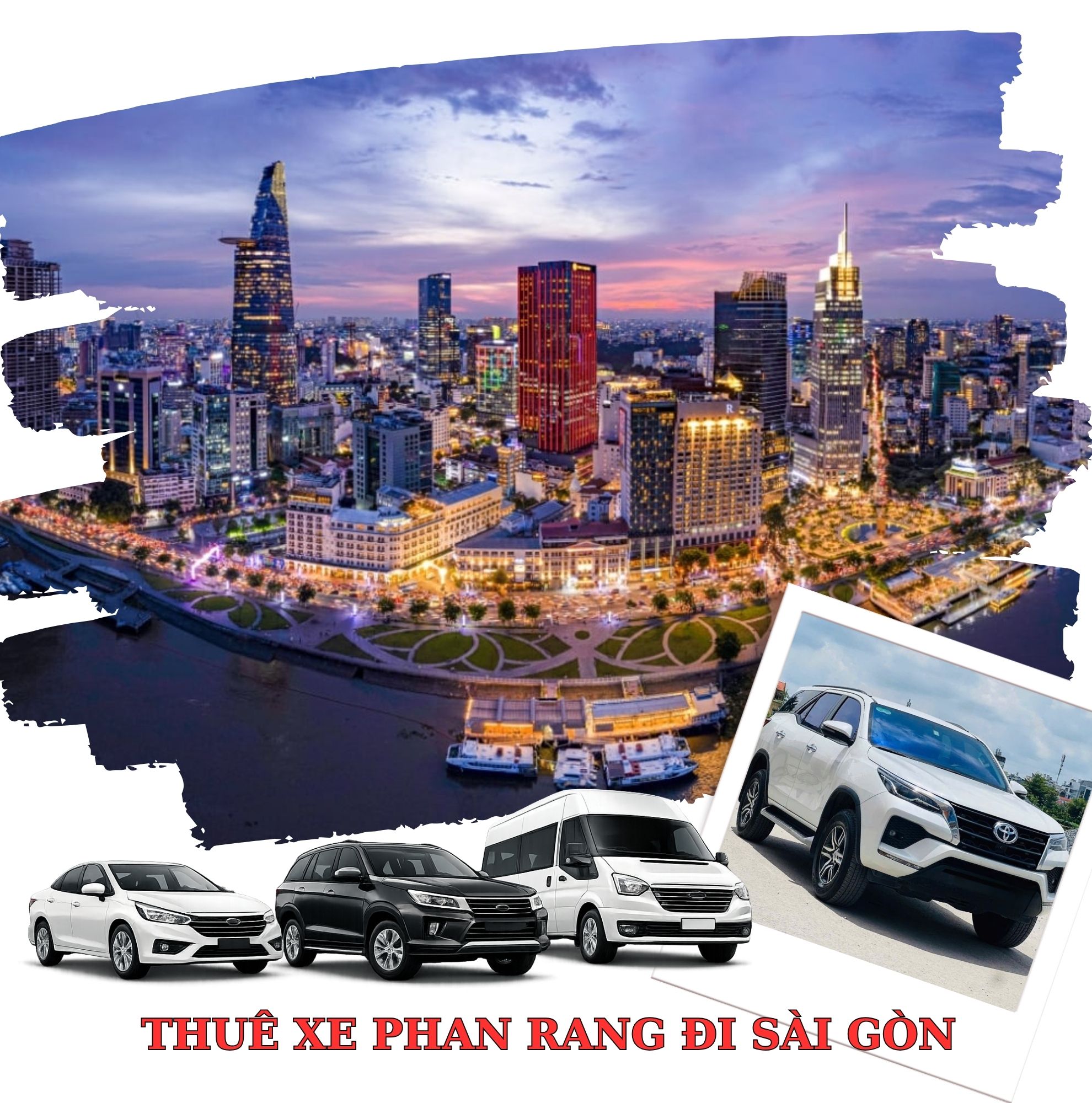 Thuê xe 7 chỗ Xpander Fortuner Phan Rang đi Sài Gòn Thuê xe 7 chỗ Xpander Fortuner Phan Rang đi Sài Gòn