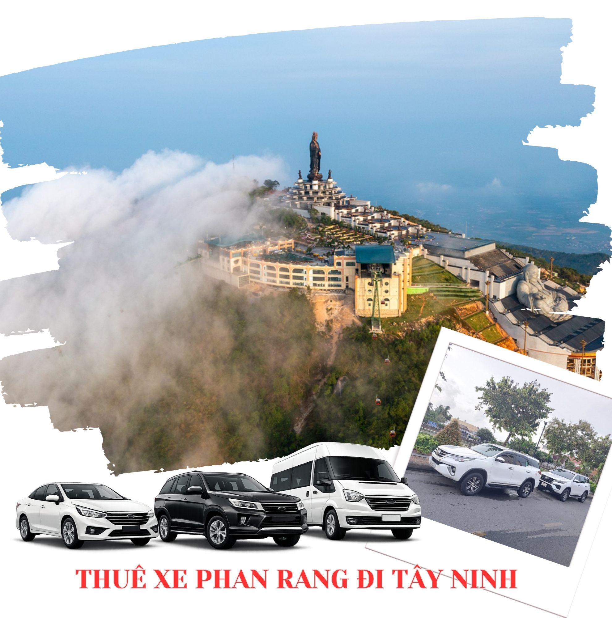 Dịch vụ thuê xe du lịch từ Phan Rang đi Tây Ninh Núi Bà Đen trọn gói