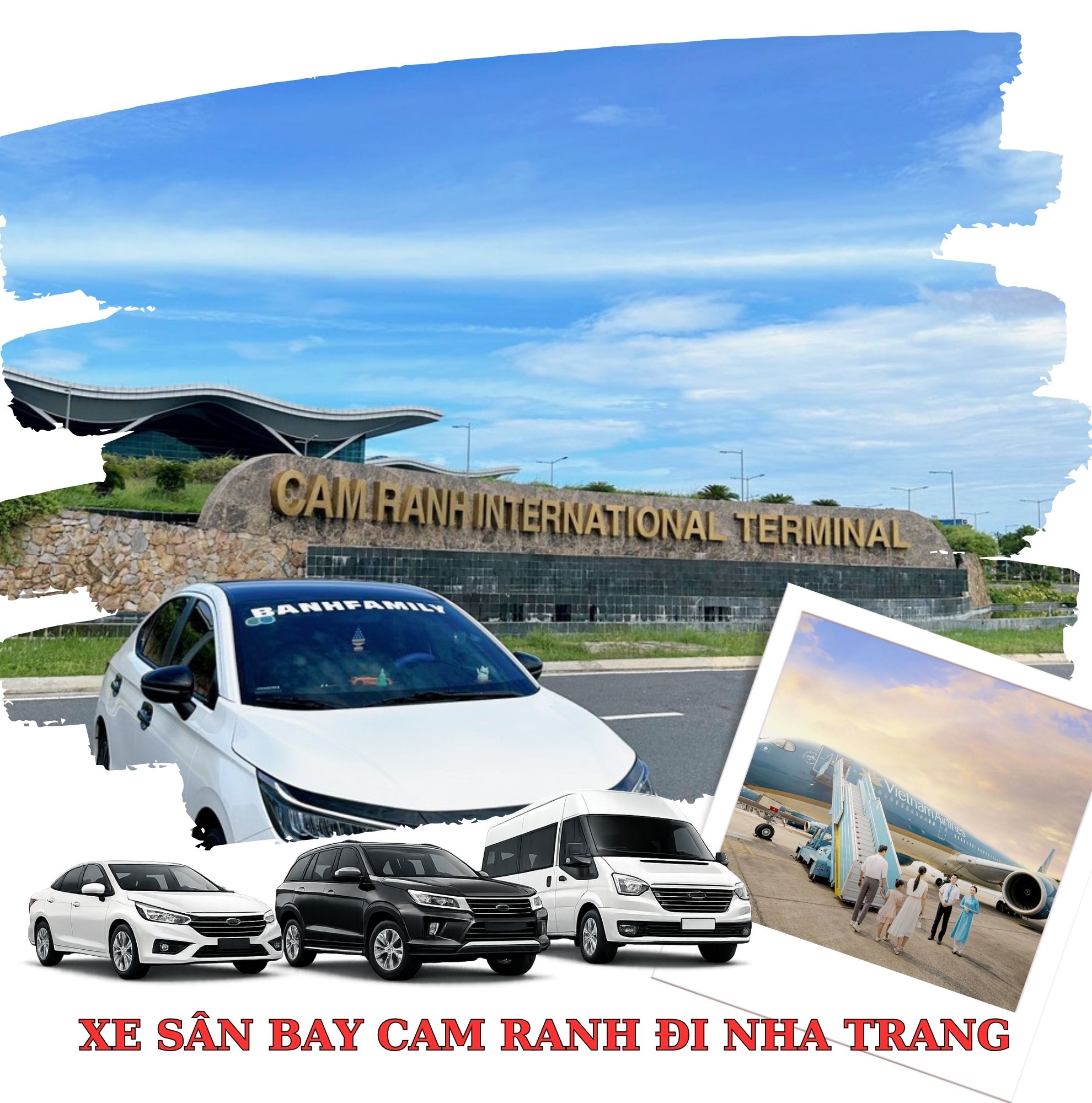 Xe sân bay Cam Ranh đi Nha Trang 4 chỗ đời mới Thành Linh Travel Xe sân bay Cam Ranh đi Nha Trang 4 chỗ đời mới Thành Linh Travel