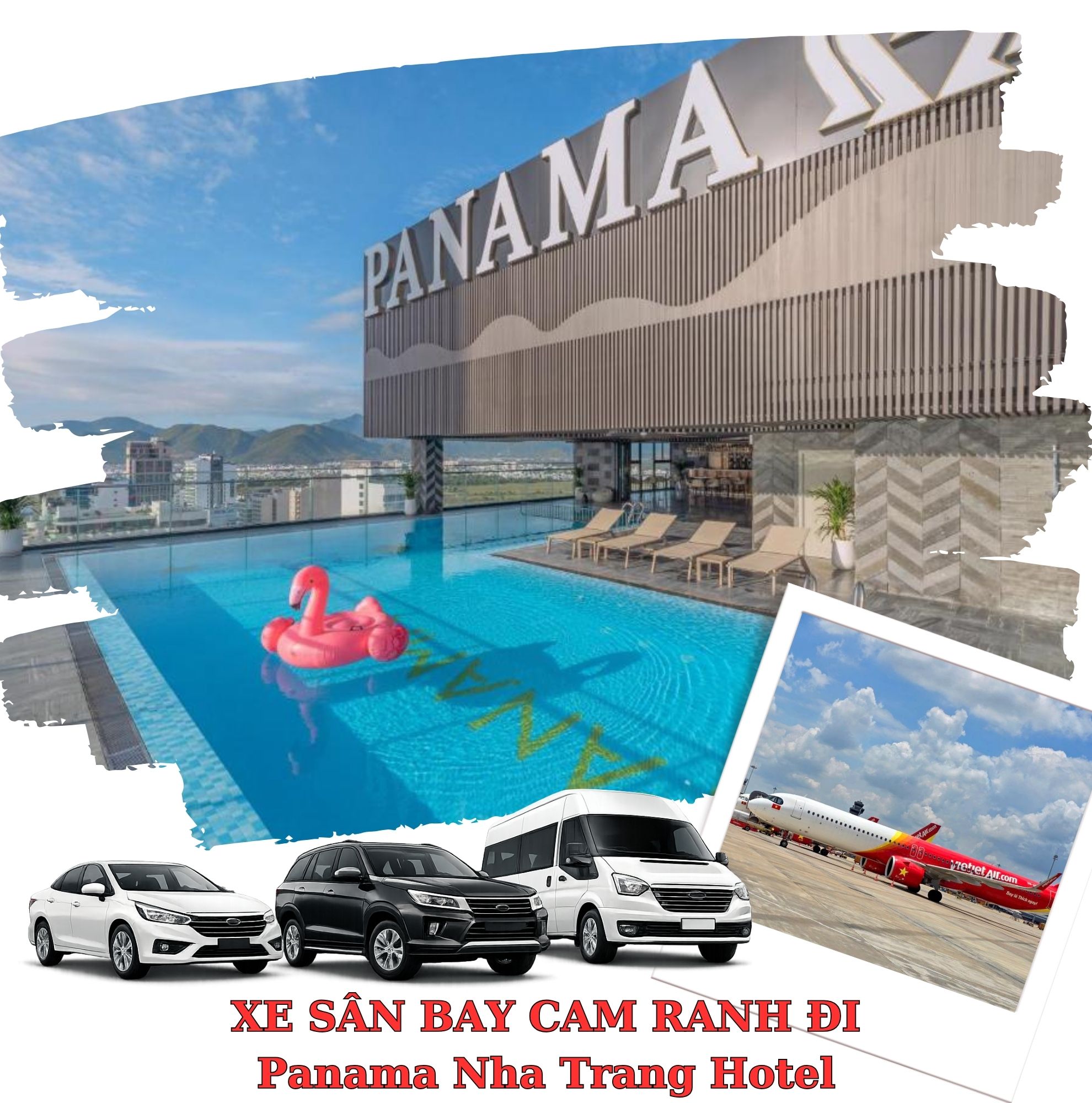 Xe đưa đón sân bay Cam Ranh đi Panama Nha Trang Hotel của Thành Linh Travel