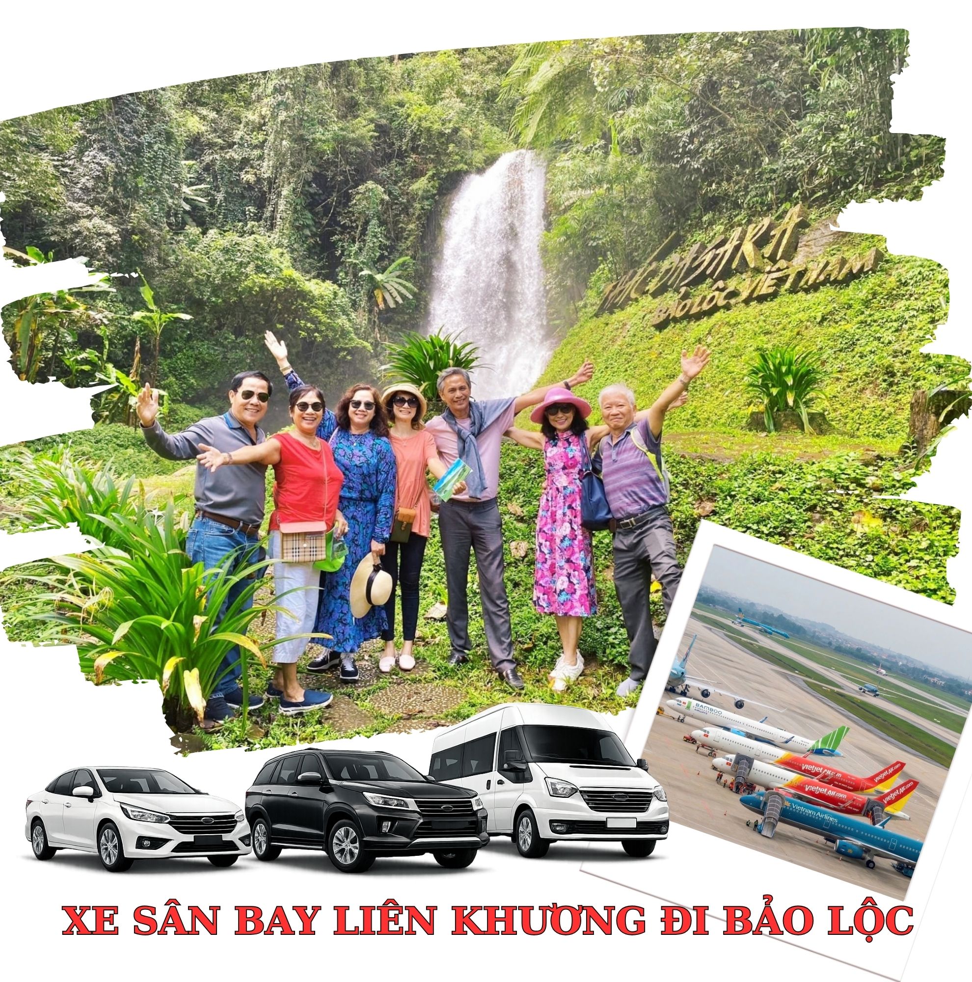 Dịch vụ xe sân bay Liên Khương đi Bảo Lộc