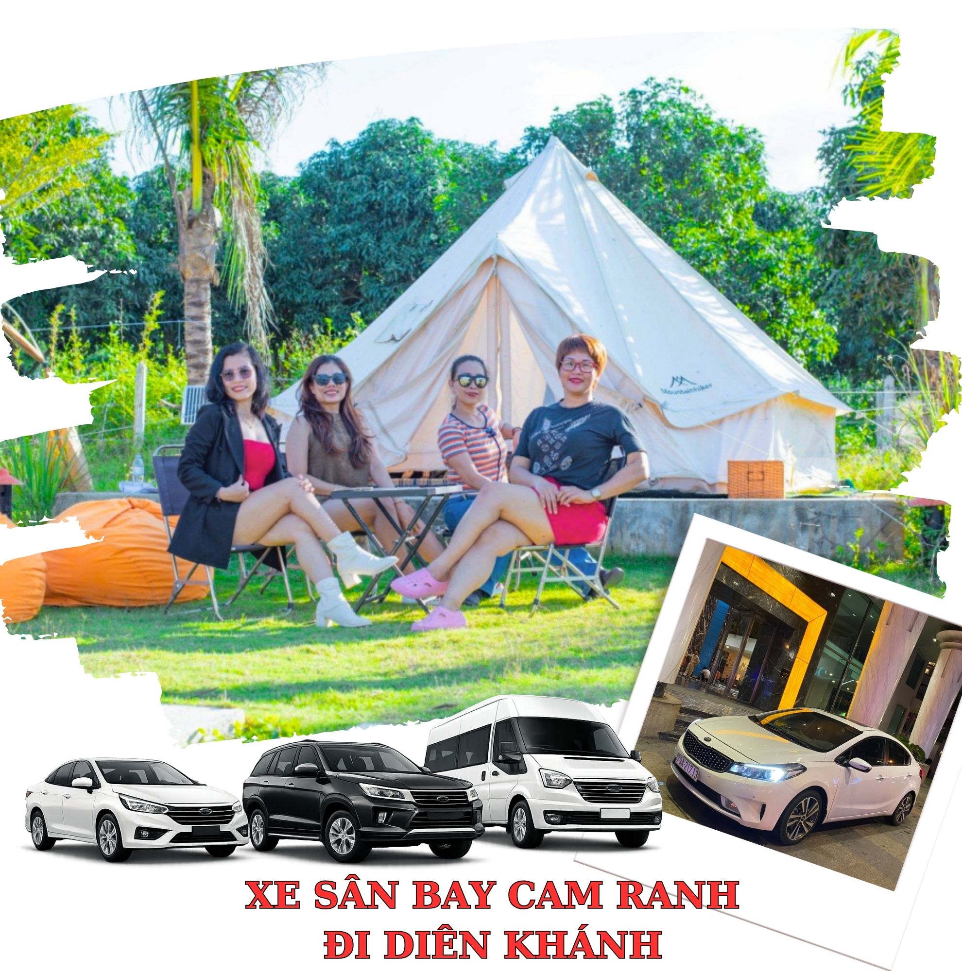 Dịch vụ xe 4 chỗ đưa đón sân bay Cam Ranh về Diên Khánh Dịch vụ xe 4 chỗ đưa đón sân bay Cam Ranh về Diên Khánh