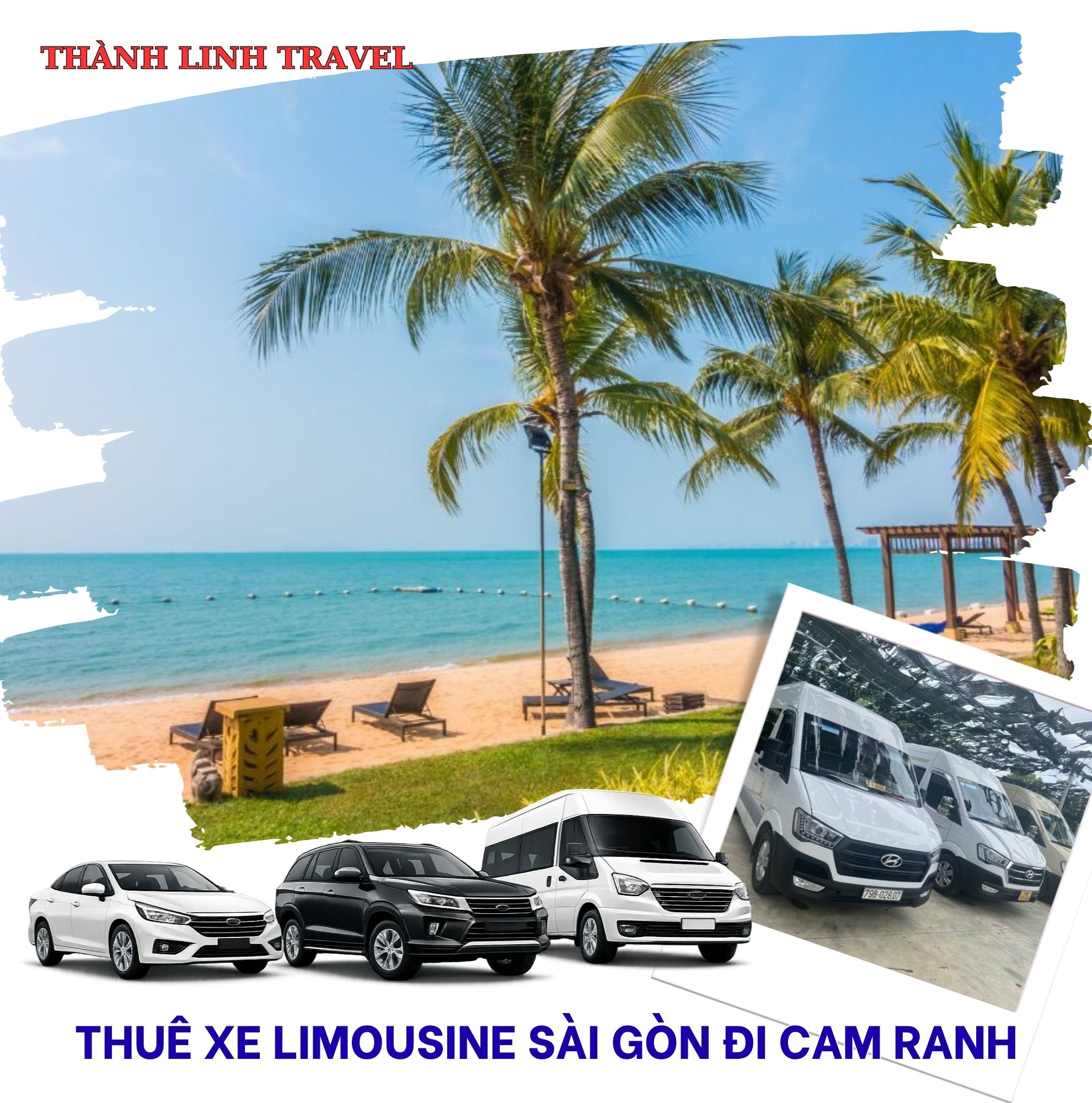 Xe limousine Thành Linh Travel đón khách thuê xe Sài Gòn đi Cam Ranh Xe limousine Thành Linh Travel đón khách thuê xe Sài Gòn đi Cam Ranh
