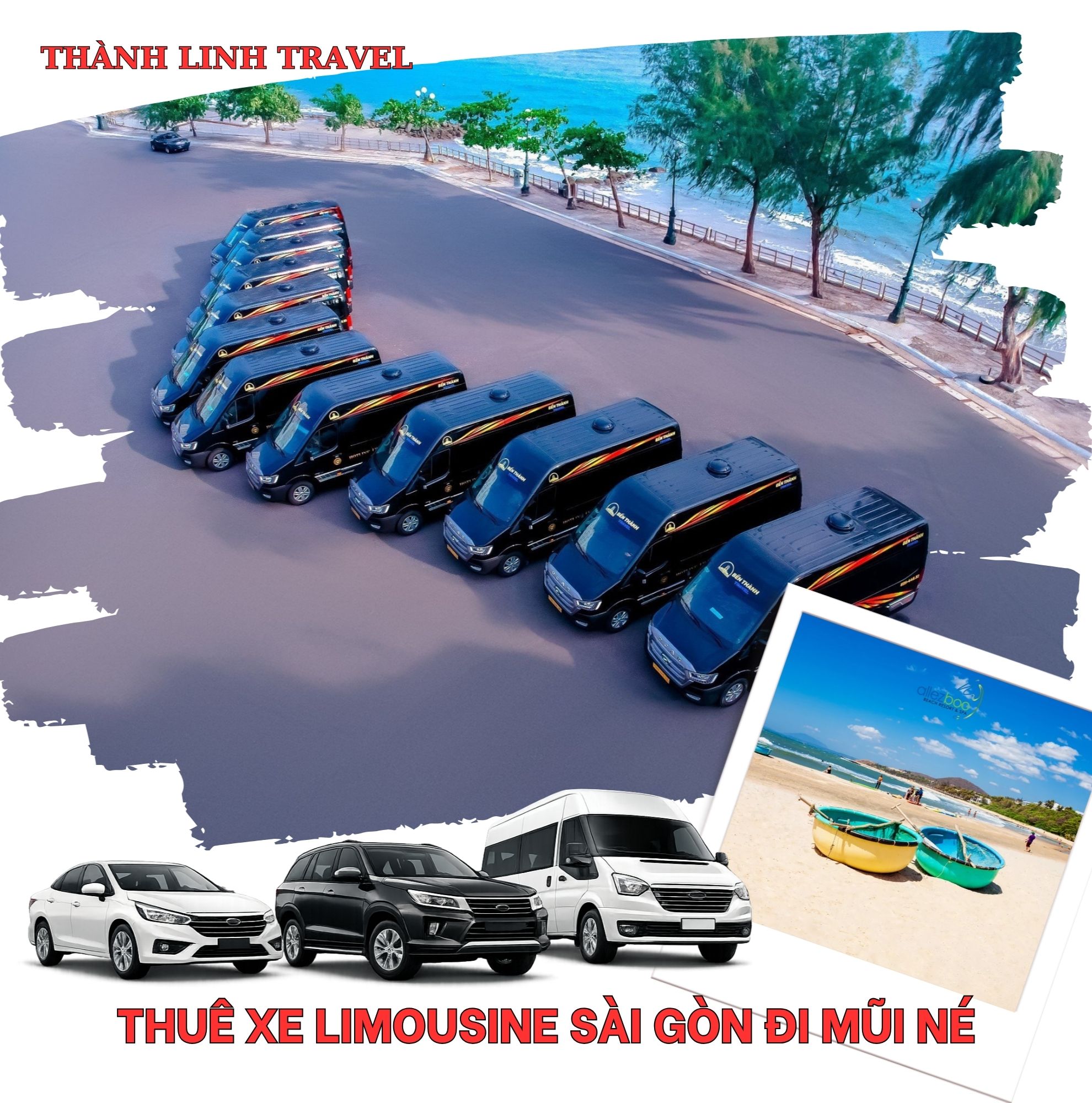 Thuê xe limousine Sài Gòn đi Mũi Né Thành Linh Travel đời mới