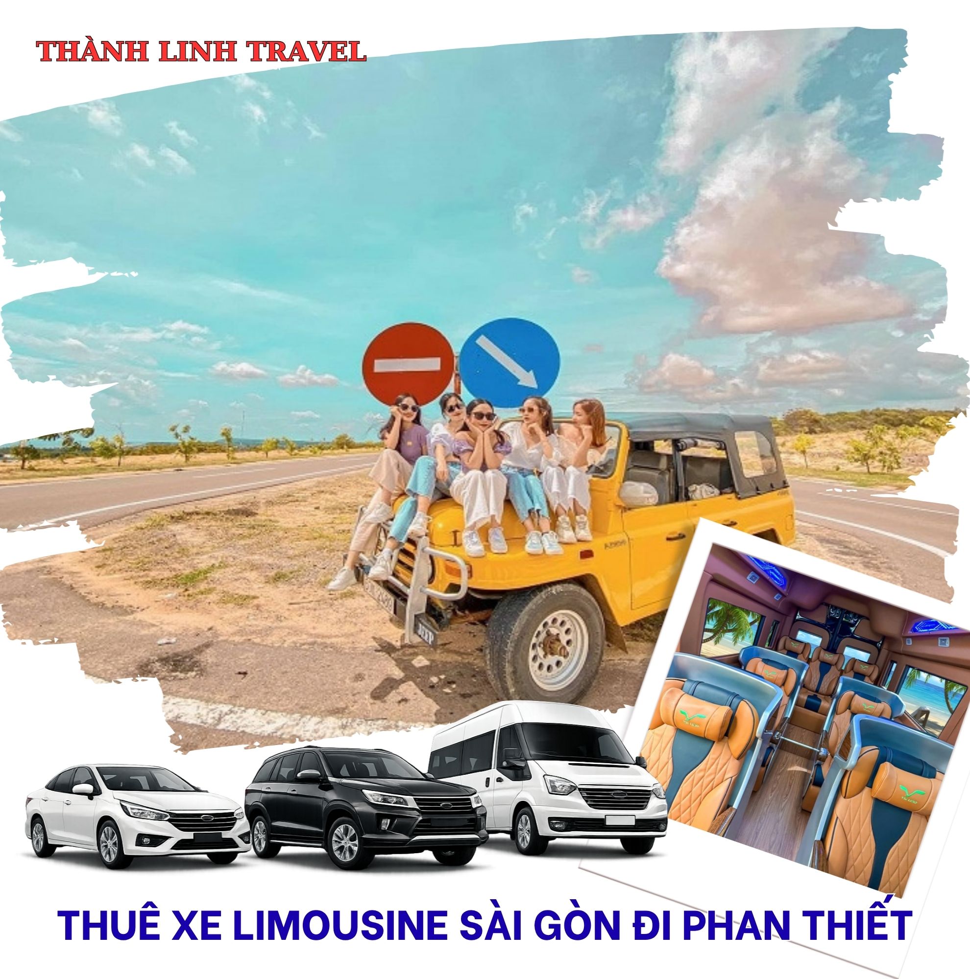 Thuê xe limousine Sài Gòn đi Phan Thiết của Thành Linh Travel
