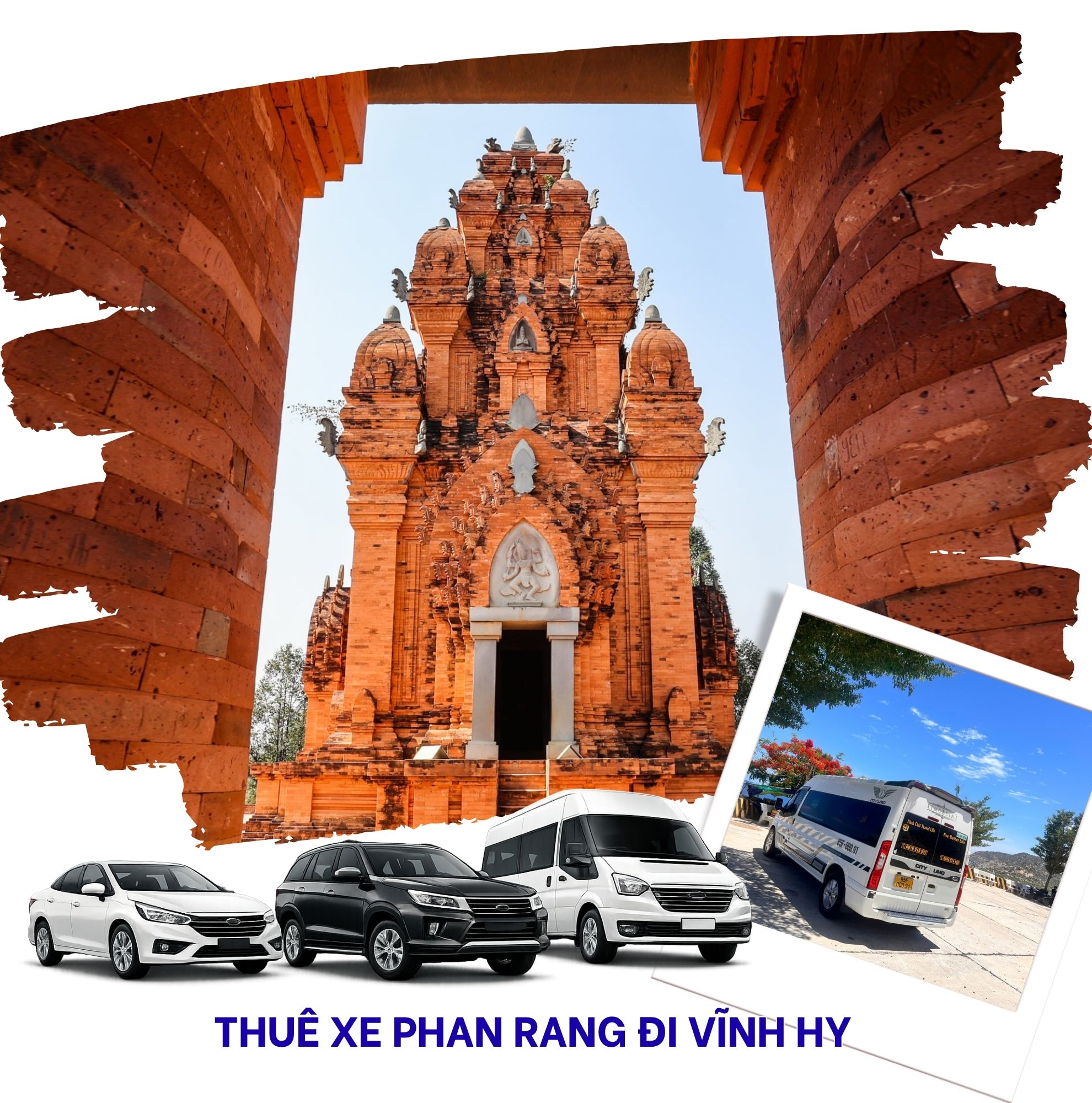 Thuê xe Phan Rang đi Vĩnh Hy giá rẻ