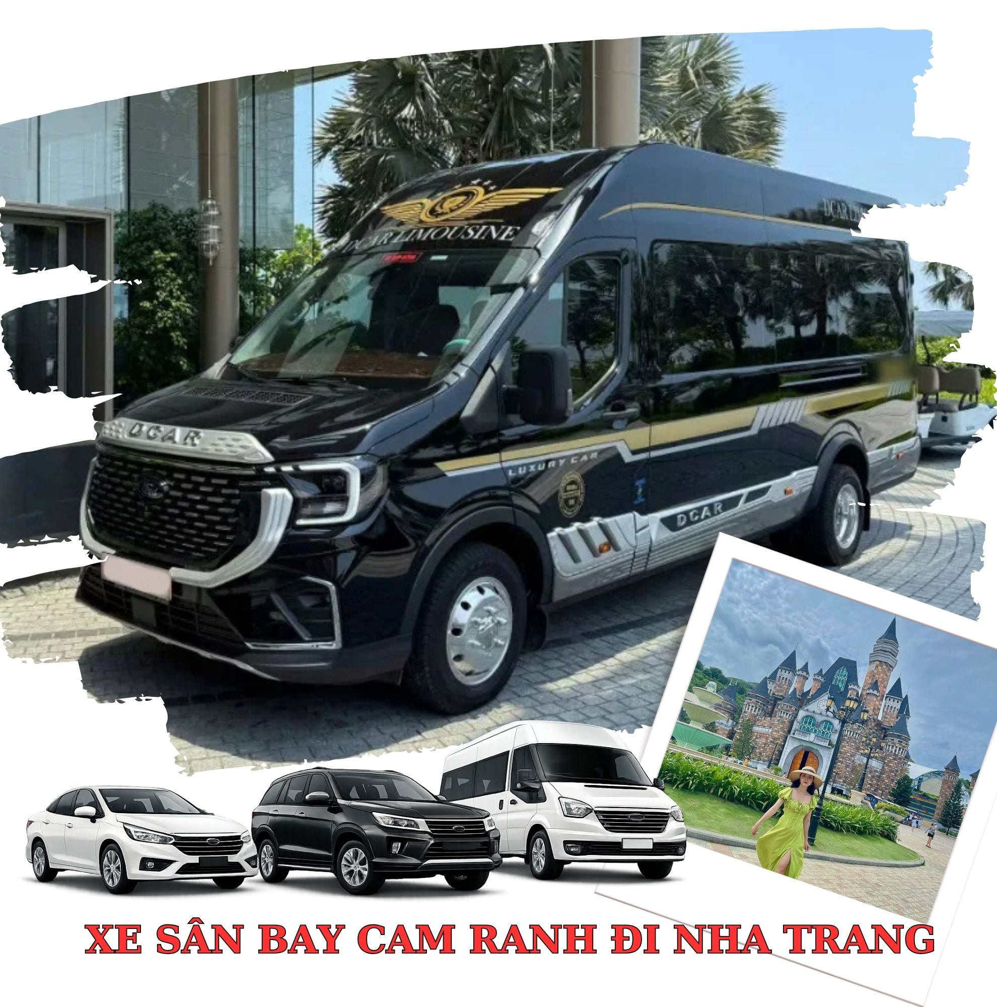 Dịch vụ xe riêng đưa đón sân bay Cam Ranh trọn gói tận nơi của Thành Linh Travel chuyên nghiệp.