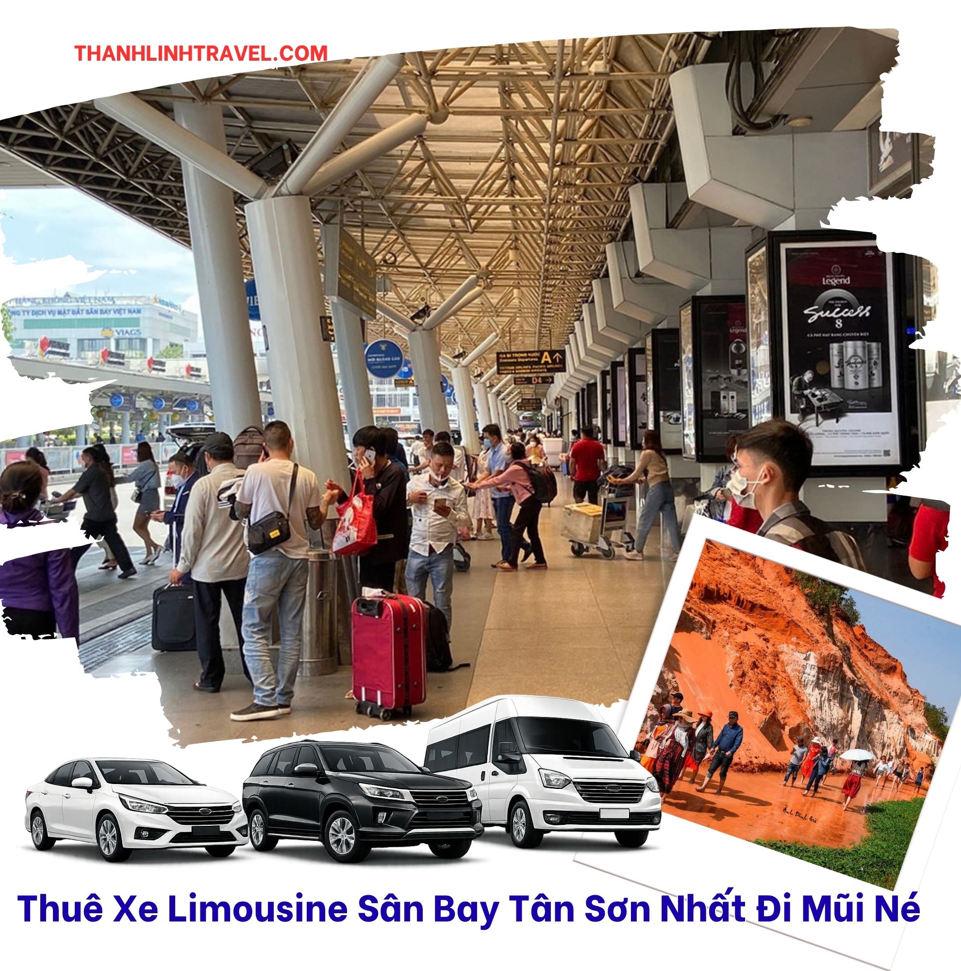 Điểm đón khách sân bay Tân Sơn Nhất đi Mũi Né Điểm đón khách sân bay Tân Sơn Nhất đi Mũi Né
