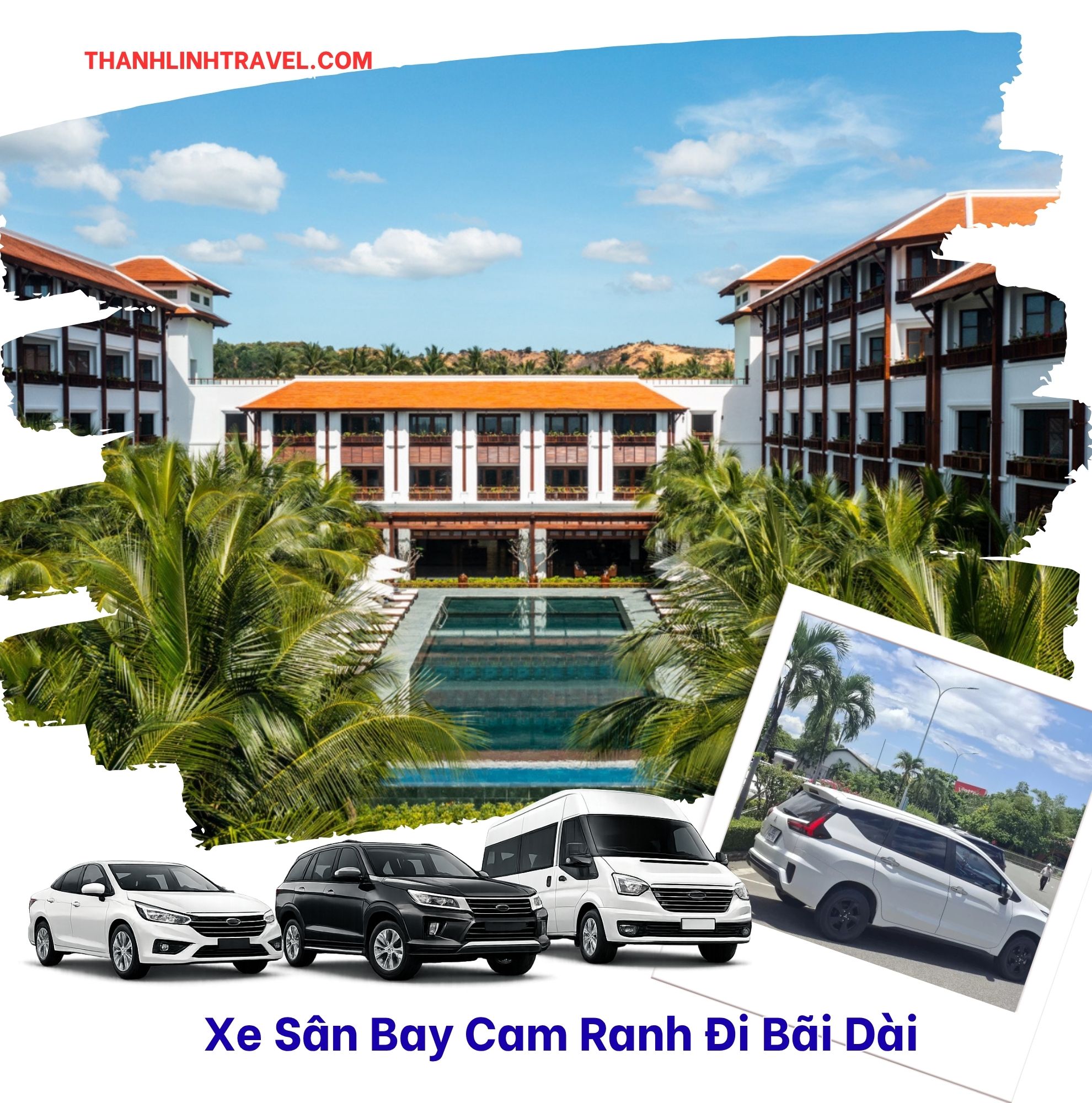 Xe sân bay Cam Ranh đi Bãi Dài – đưa đón khách về tận resort Xe sân bay Cam Ranh đi Bãi Dài – đưa đón khách về tận resort