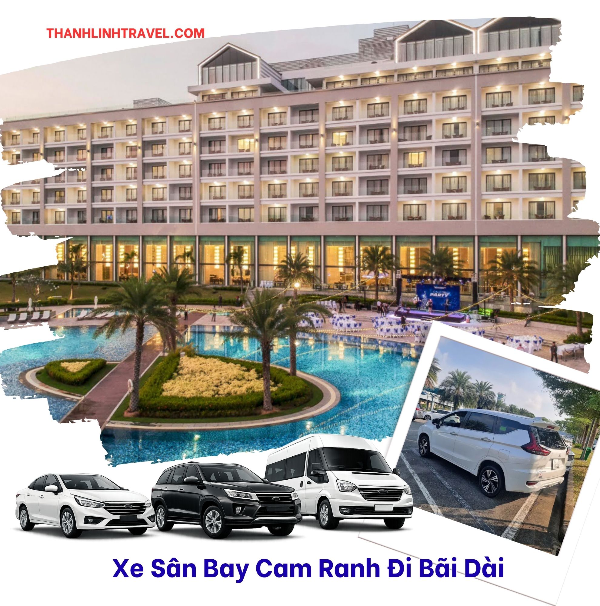 Taxi sân bay Cam Ranh đi Bãi Dài Taxi sân bay Cam Ranh đi Bãi Dài